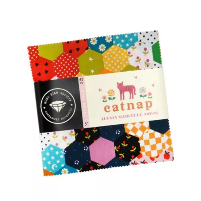 Catnap Charm Pack – 5″ Squares