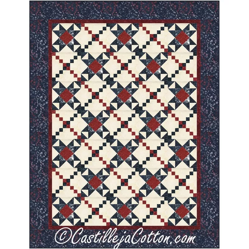 Chained Stars Downloadable Pattern