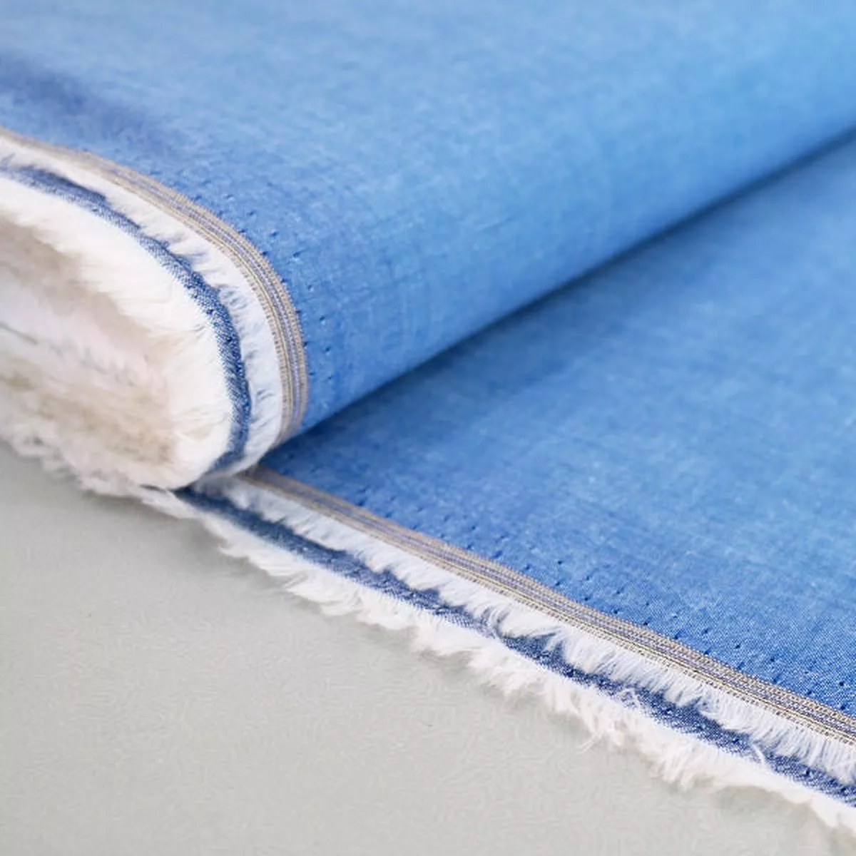 Chambray Cotton – Cornflower