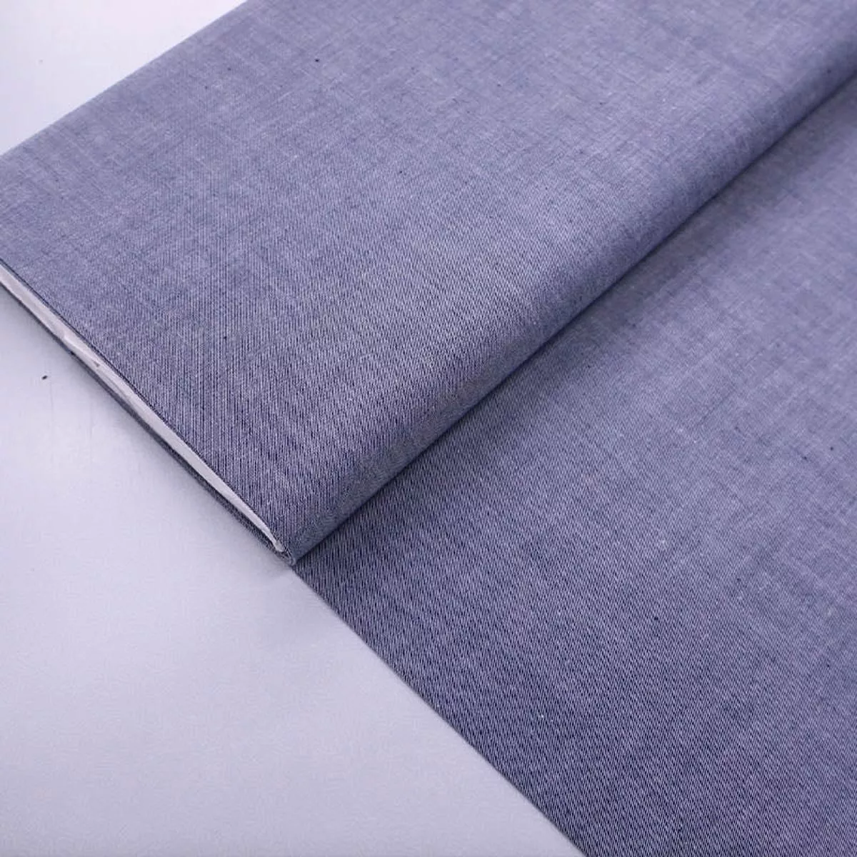 Chambray Cotton – Mid Denim