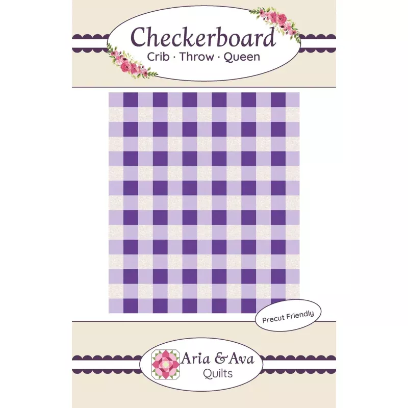 Checkerboard ~ by Aria & Ava Quilts (Downloadable Pattern)