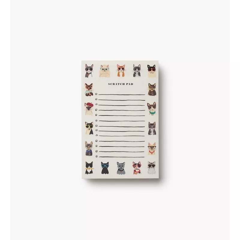 Checklist Notepad – Cool Cats