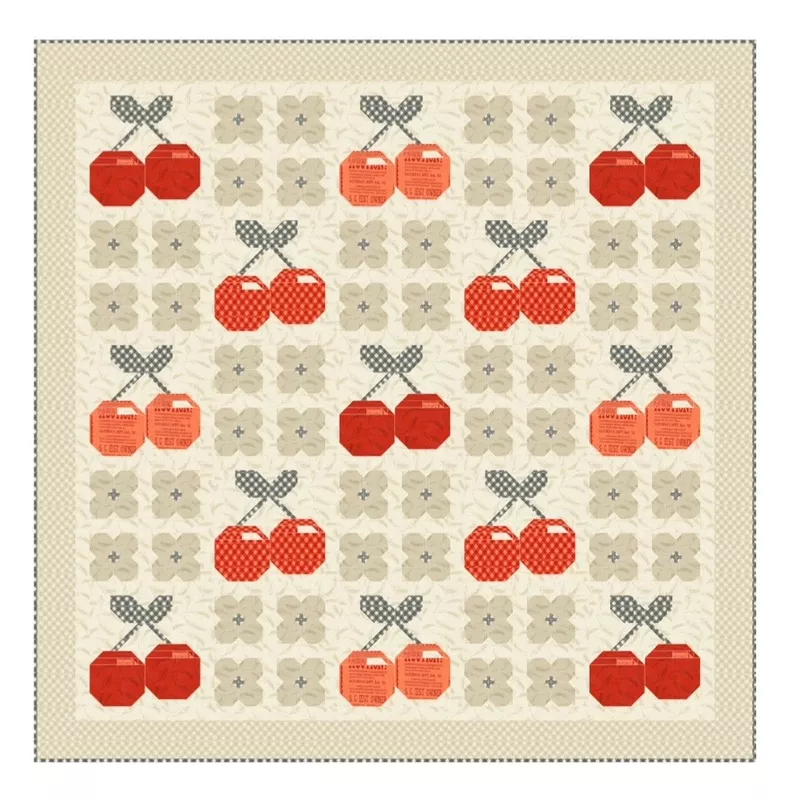 Cherries Jubilee Quilt Kit