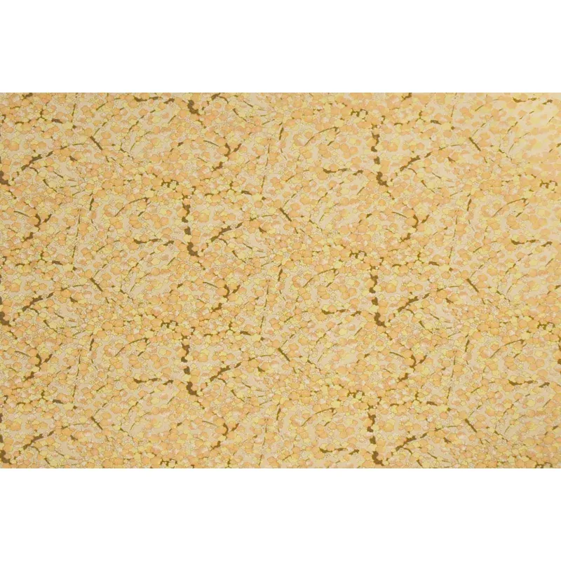 Chiyogami Peach Yellow Blossom Tree