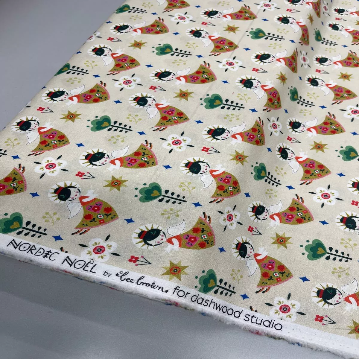 Christmas Cotton – Gold – Festive Host