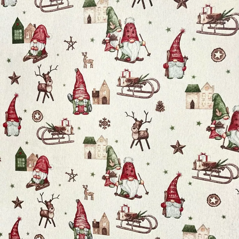 Christmas Joy Lightweight Tapestry Fabric
