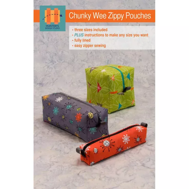 Chucky Wee Zippy Pouches Pattern