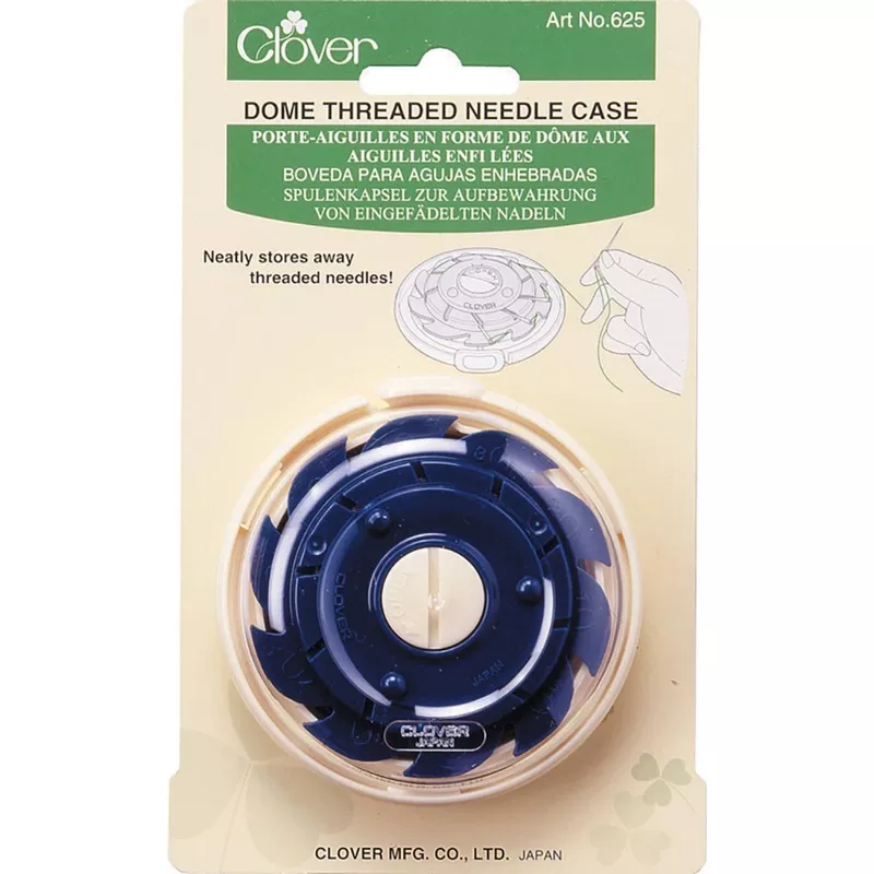 Clover Needlecraft Dome Threaded Needle Case