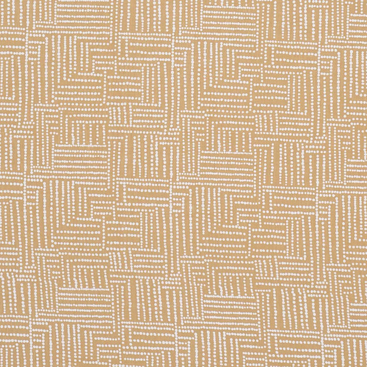 COCO HAND SCREEN PRINT SUNBLEACHED OCHRE