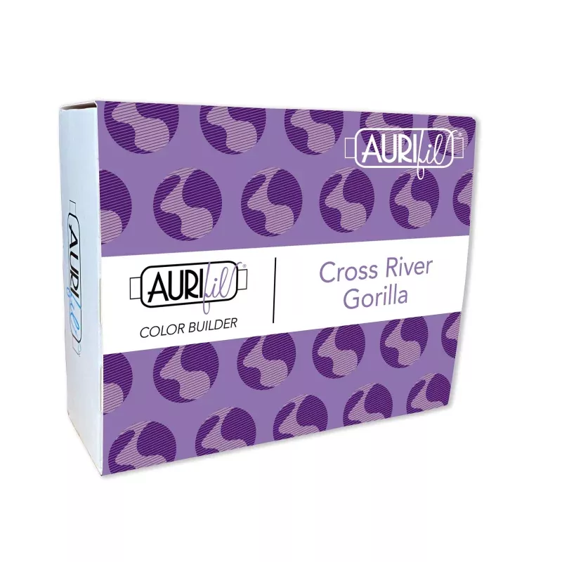 Color Builder 40wt 3pc Set Cross River Gorilla Purple