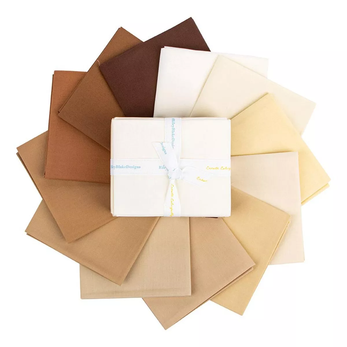Confetti Cotton - Fat Quarter Bundle - Grounded - 12 Pcs