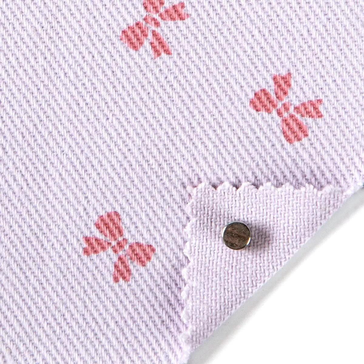 Conversational Cotton Twill B022406 – Lavender 5