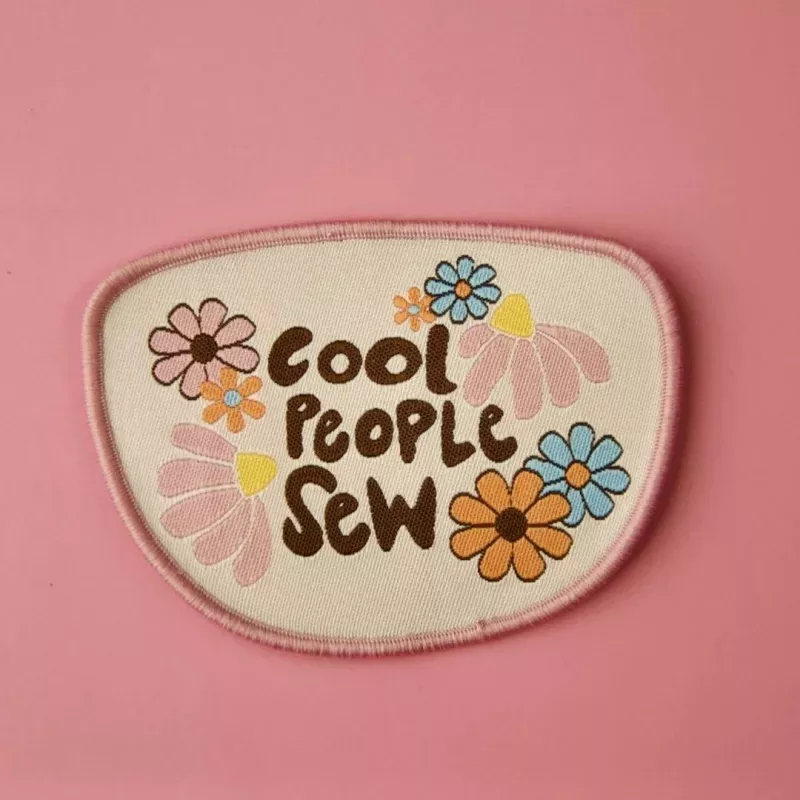 Cool People Sew Iron-On Patch
