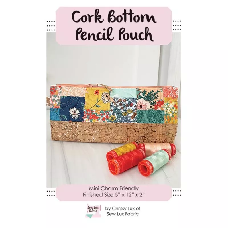 Cork Bottom Pouch Pattern by Sew Luxe