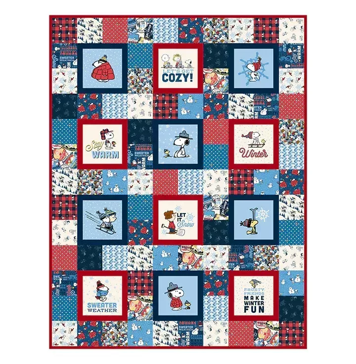 Cozy Up! Quilt Kit - Peanuts