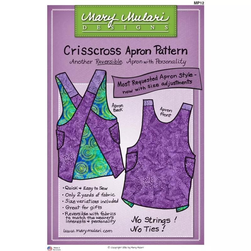 Crisscross Apron Pattern