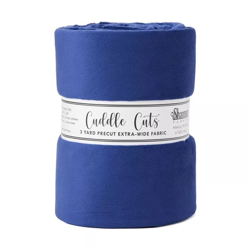 Cuddle 3 yard Cut: Midnight Blue