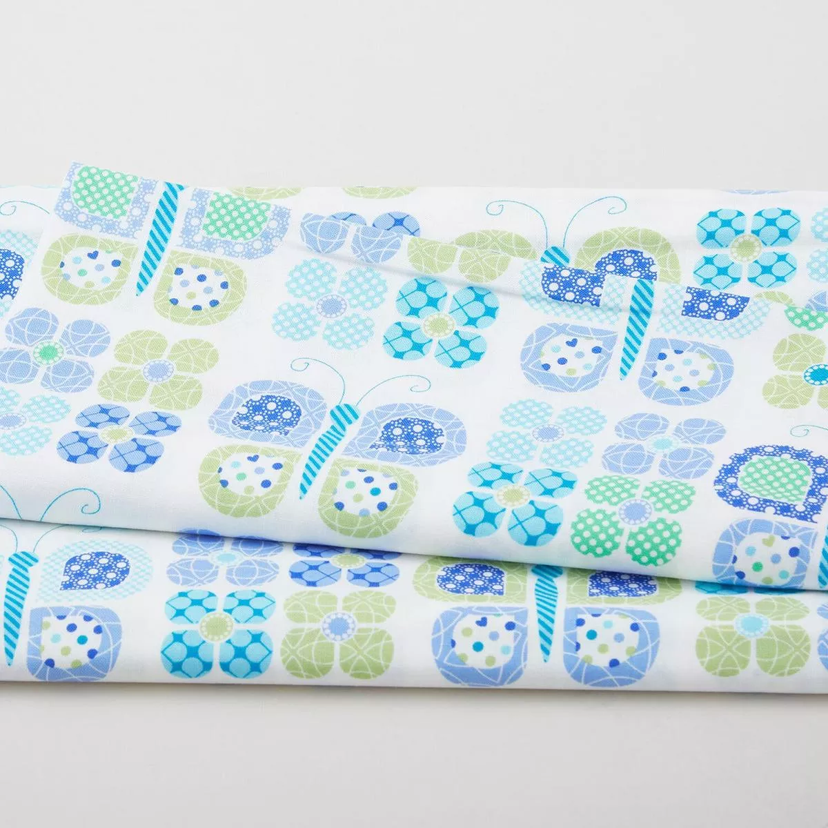 Daisy Up – Daisy Up Turquoise/Multi 2 Yard Cut