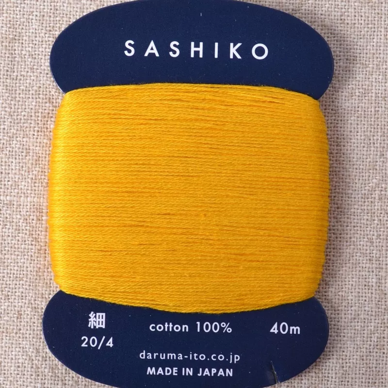 Daruma Sashiko Thread, Sunflower #204