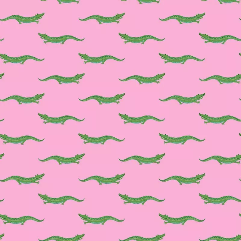 Dear Stella – Croc My World – Main – 1/2 YARD CUT