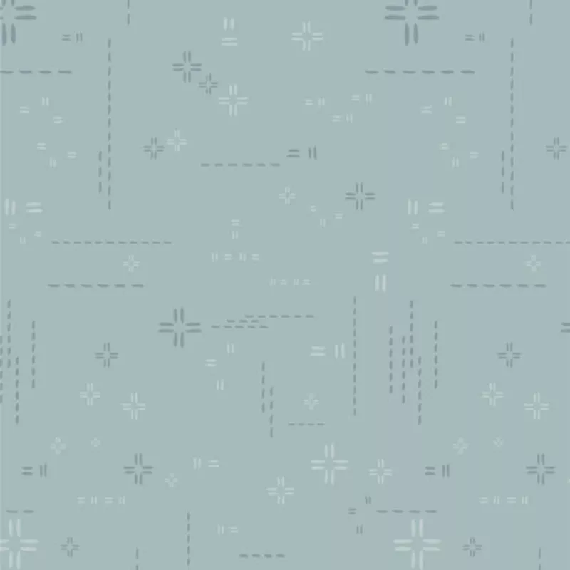 Decostitch ElementsSkyline Blue | Cotton Quilting Fabric