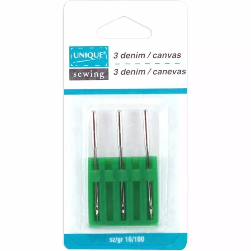 Denim/Canvas Machine Needles 16/100 – UNIQUE