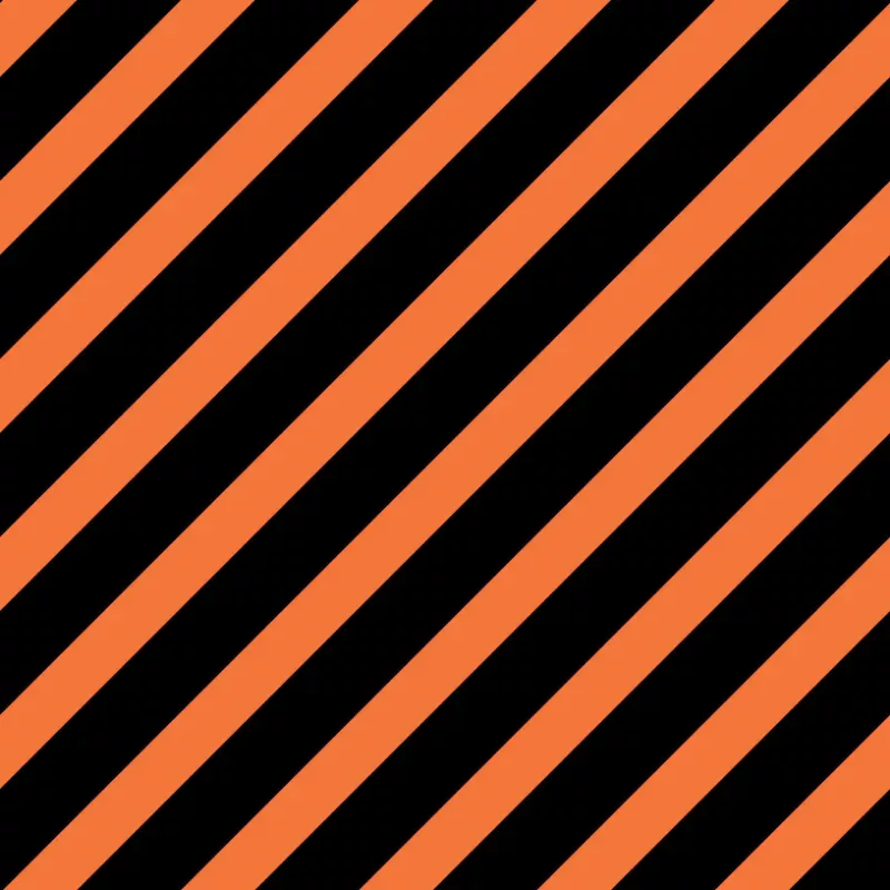 Diagonal Stripe Fabric – Pumpkin