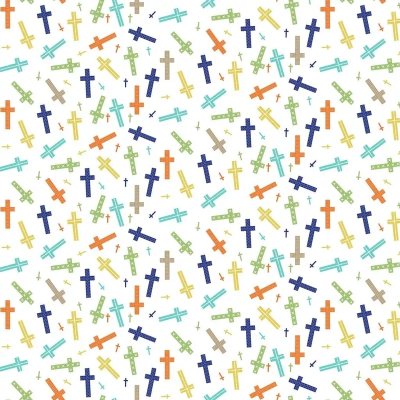 Digital Crosses White