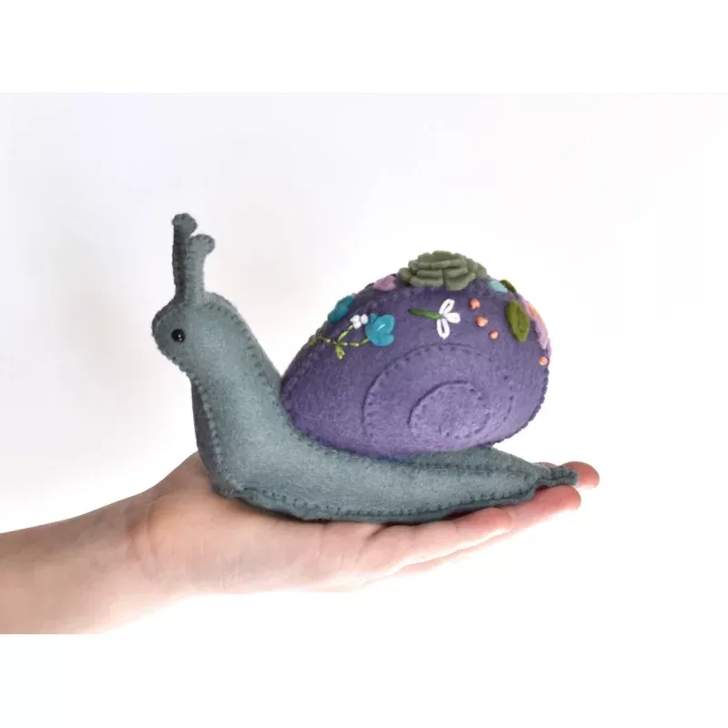DIY Felt Snail Sewing Craft Kit