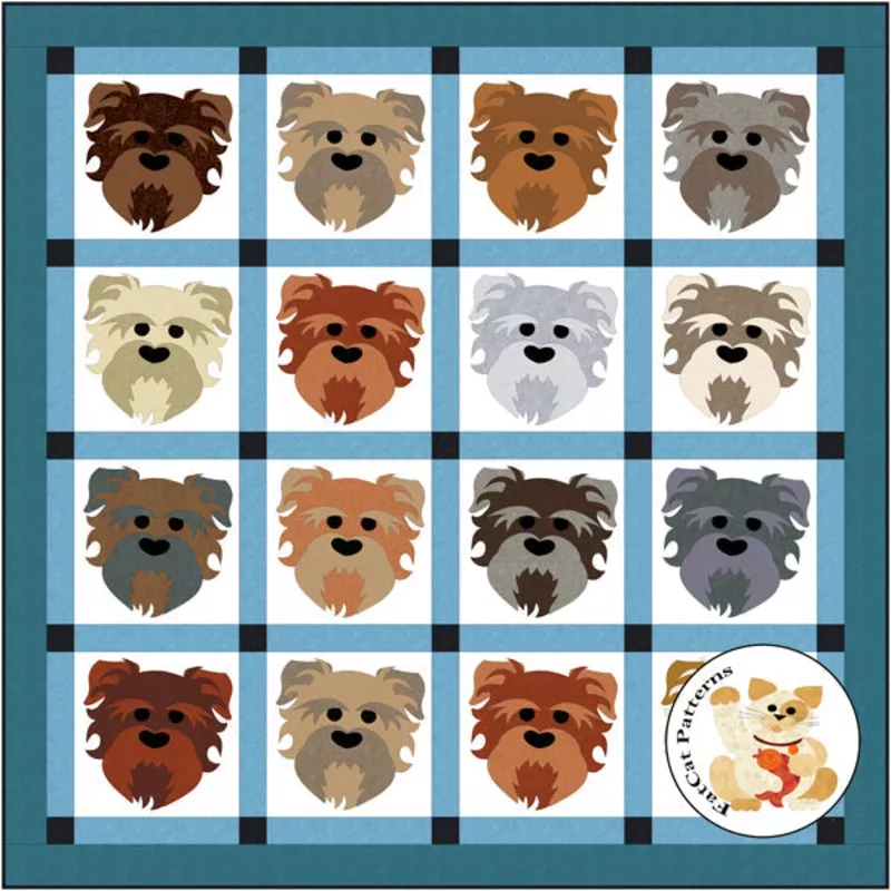 Dog Days, Mixed Breed Downloadable Pattern