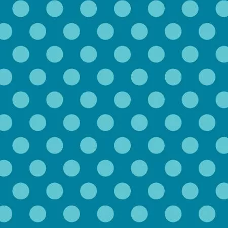 Dots - Flannel - Aqua - Fun Flannel - Oasis