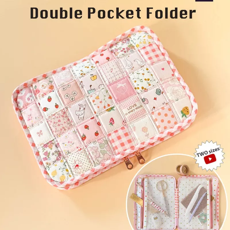 Double Pocket Folder Paper Sewing Pattern