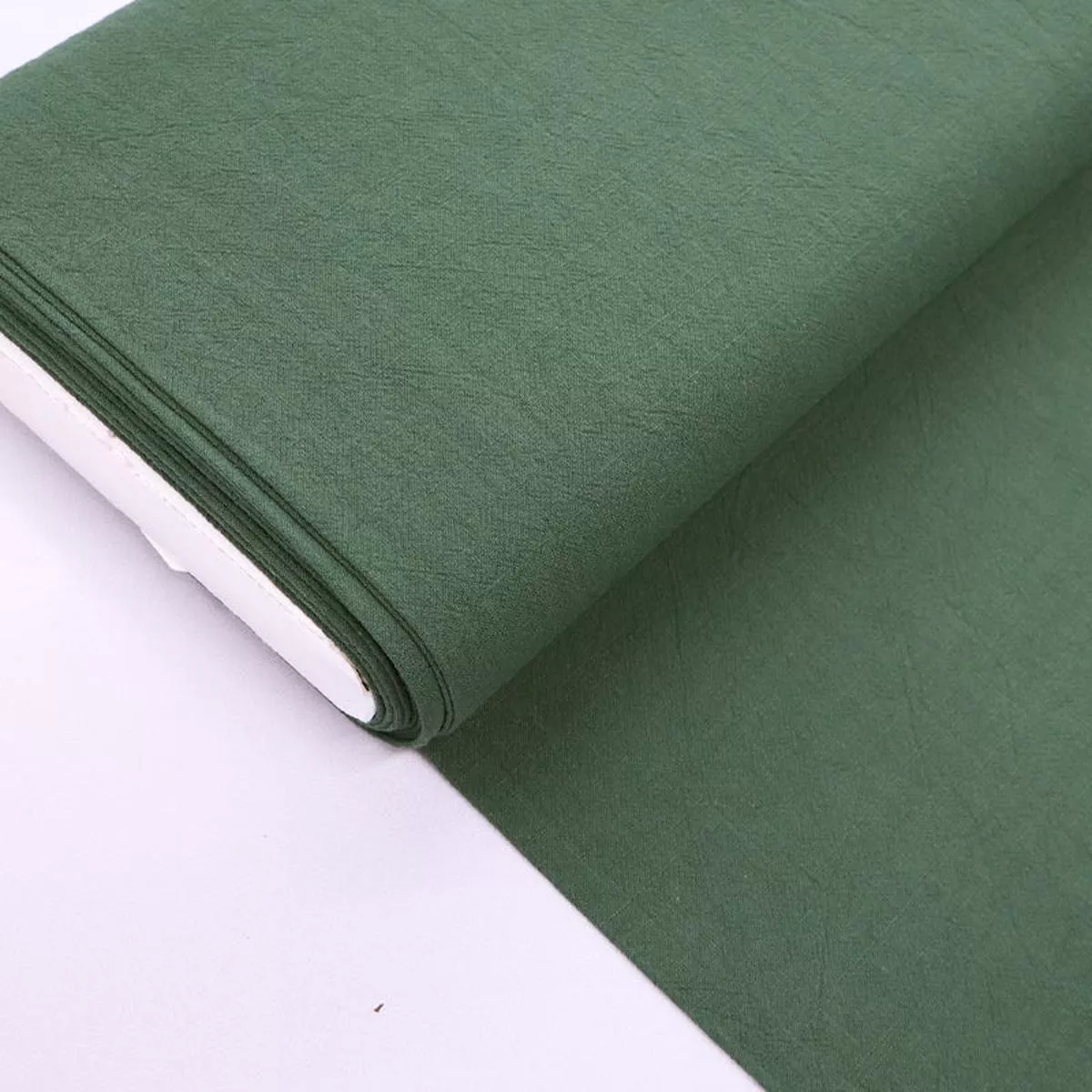 Dressmaking Stonewashed Cotton – Green