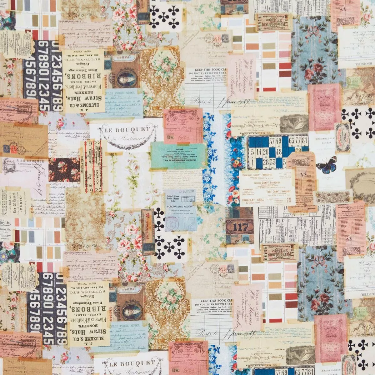 Eclectic Elements – Palette Ephemera Multi Yardage