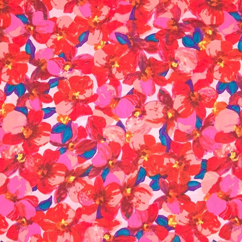 Ember Floral – Pima Cotton Lawn