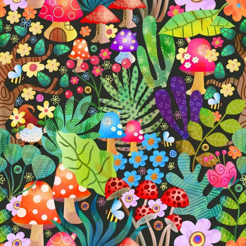 Enchanted Forest #5 Fabric