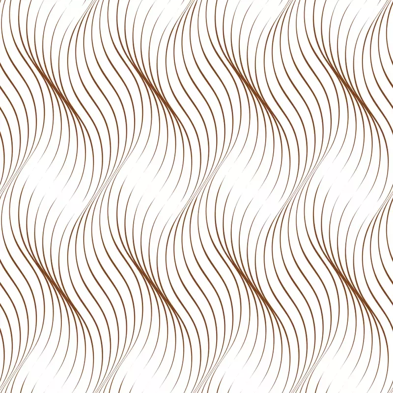 Endless Waves Fabric – Russet