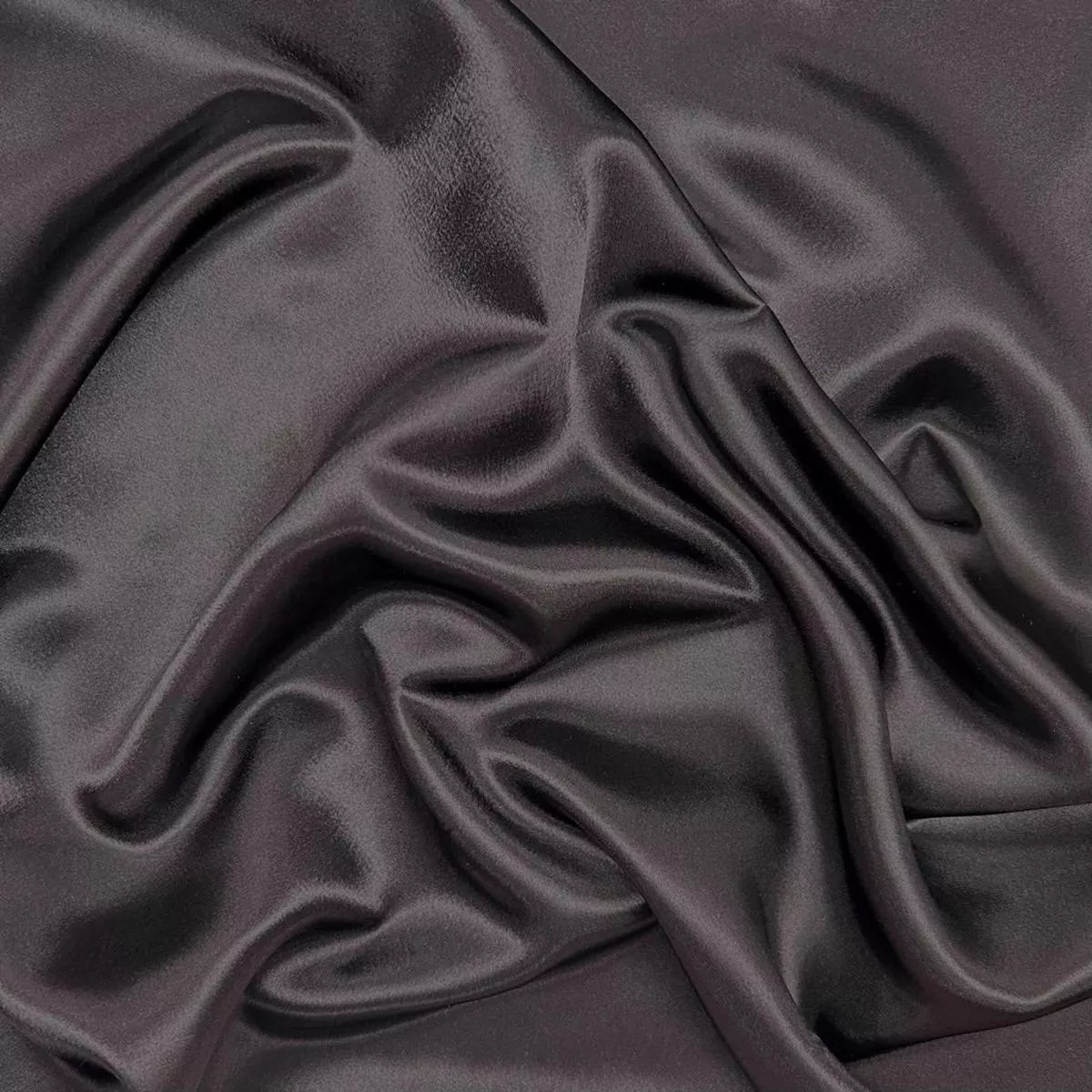 Espresso Brown Satin Fabric