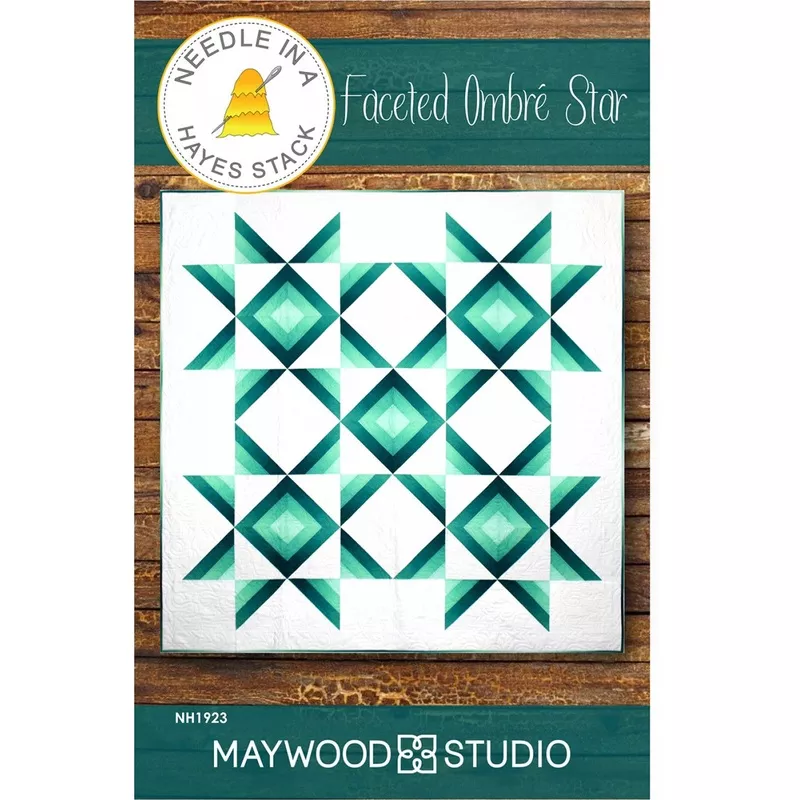 Faceted Ombre Star