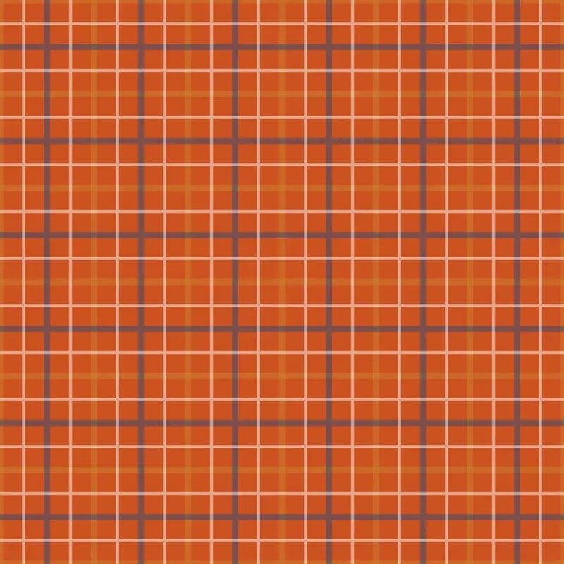 Fall Plaid Pattern #3 Fabric