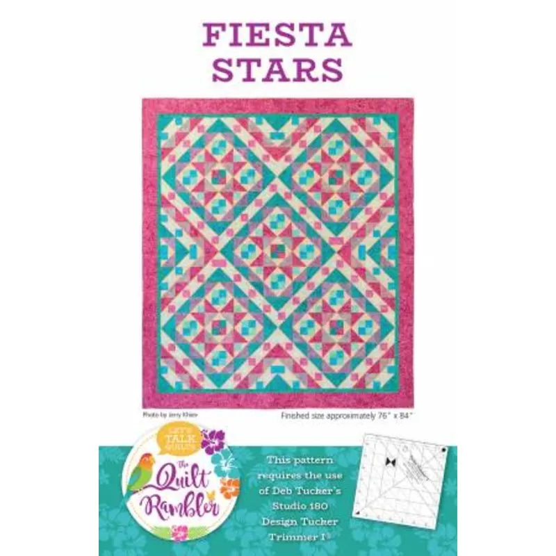 Fiesta Stars Quilt Pattern