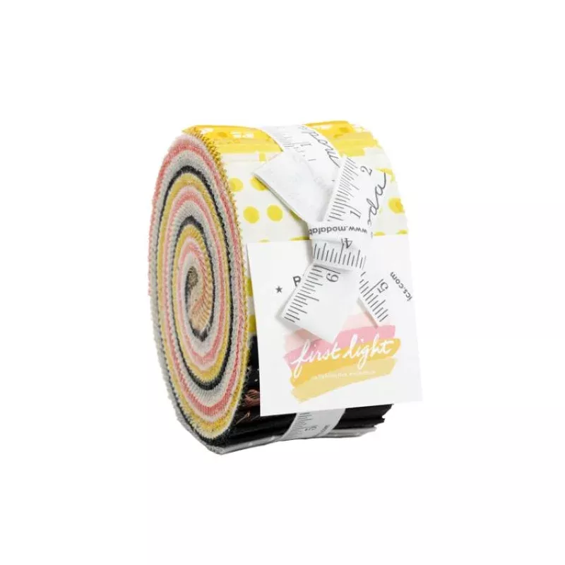 First Light Jelly Roll RS5045JR Ruby Star Precut Fabric
