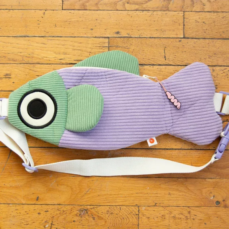 The Fish Bag – Lavender / Sage