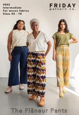 Flaneur Pants Pattern - Sizes XS - 7X - Friday Pattern Co.