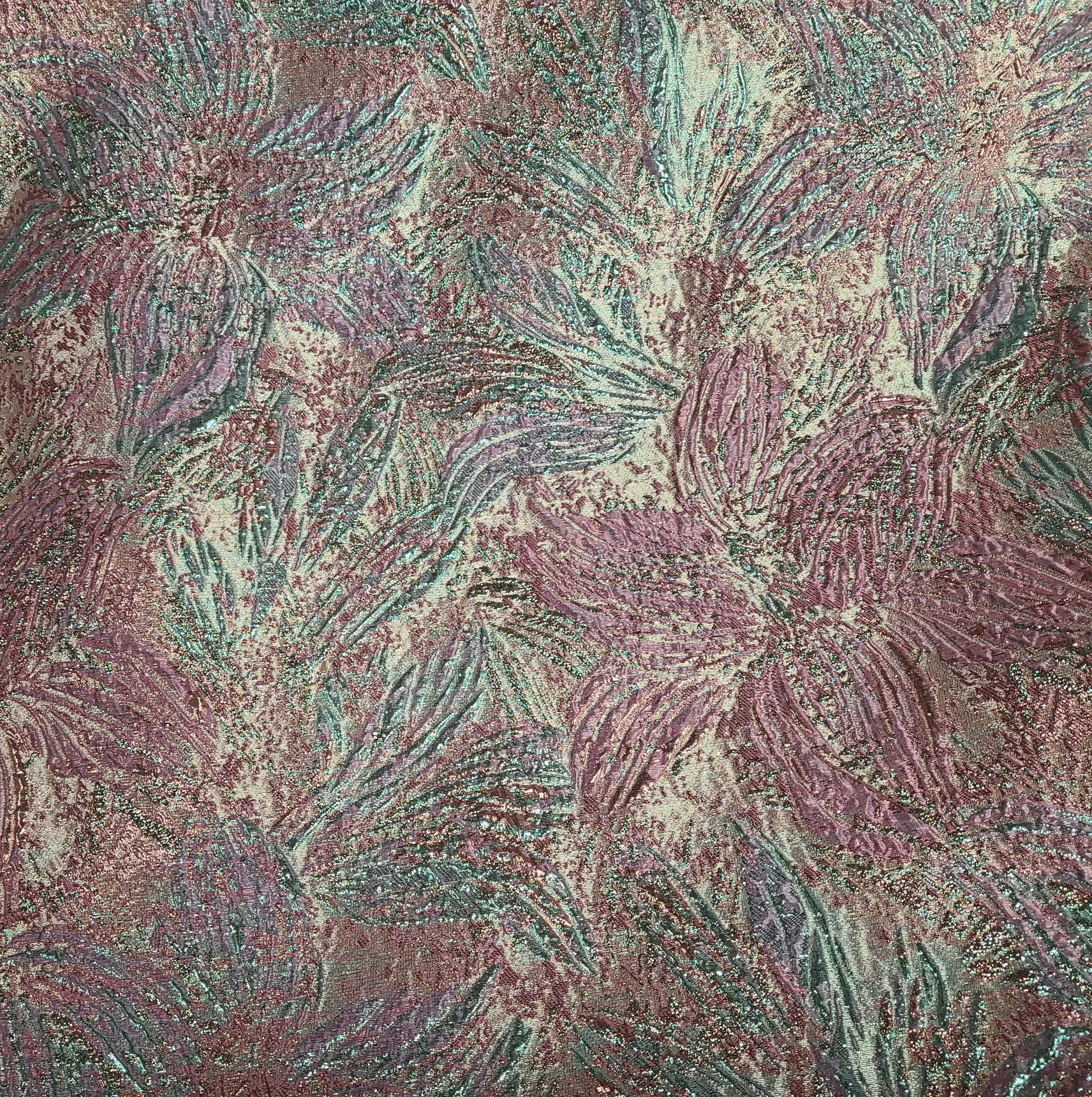 Floral - Brocade - Cotton Candy - Deadstock