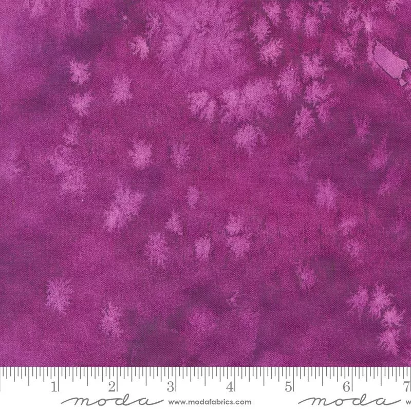Floribunda Flow Basic Watercolor Violet Purple Create Joy Project Moda Cotton Fabric