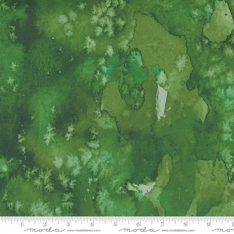 Flow – Green – by Create Joy Project with Moda Fabrics