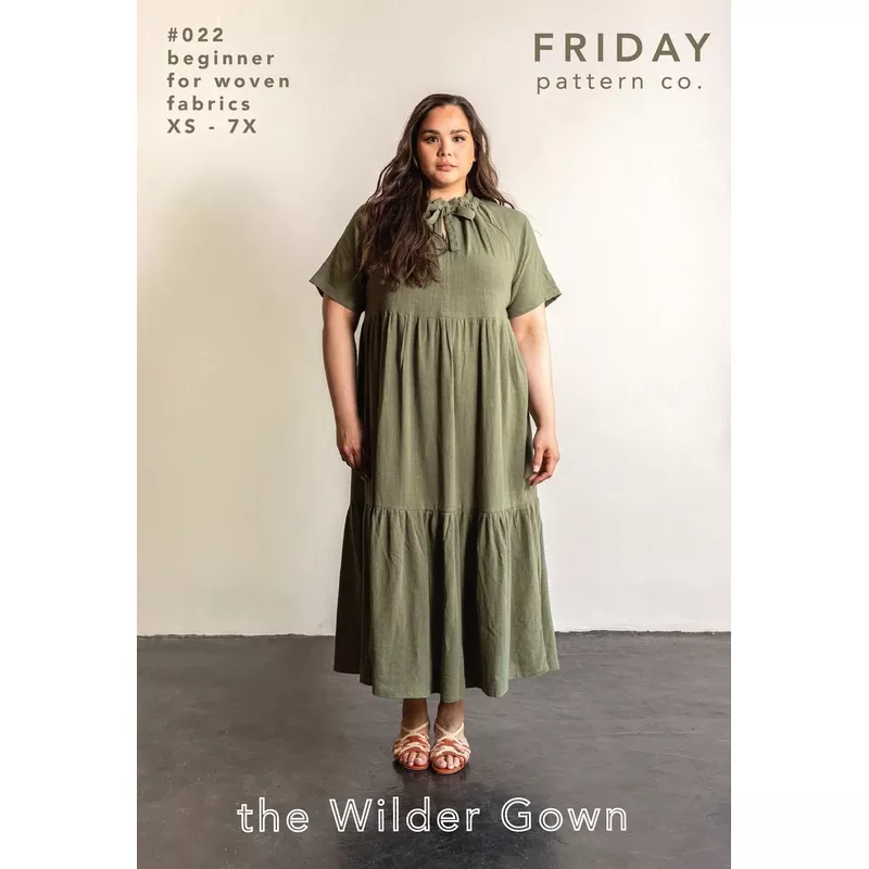 Friday Pattern Company – The Wilder Gown Paper Pattern
