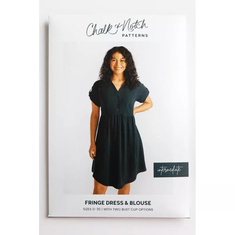 Fringe Dress and Blouse / Printed Pattern
