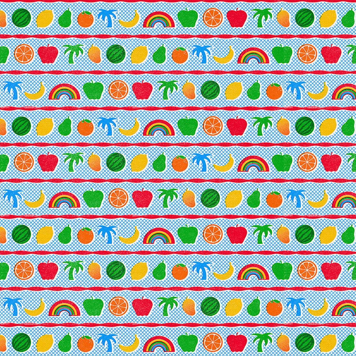 Fruit Stripes – Rayon